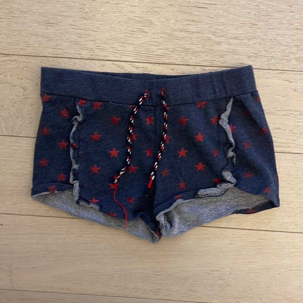 Sleep shorts blue with stars